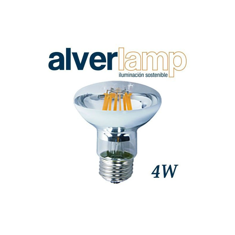 BOMBILLA LED R-50 4W ROSCA E14 CON REFLECTOR ALVERLAMP